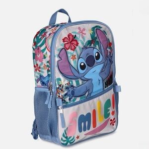 NWT Disney Lilo & Stitch backpack and sequined lunchbox cooler